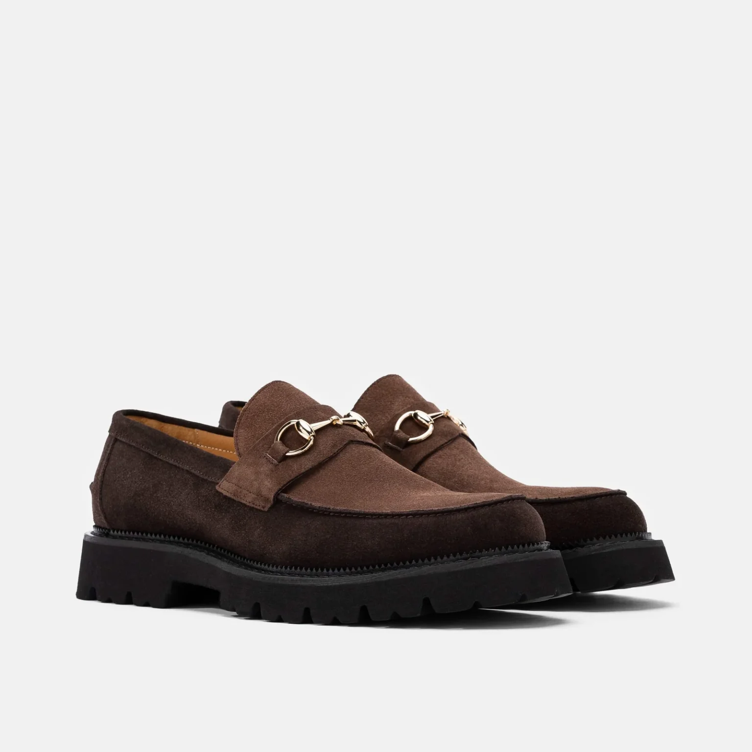 Customized Blake Triple Brown Suede Loafers - Image 6