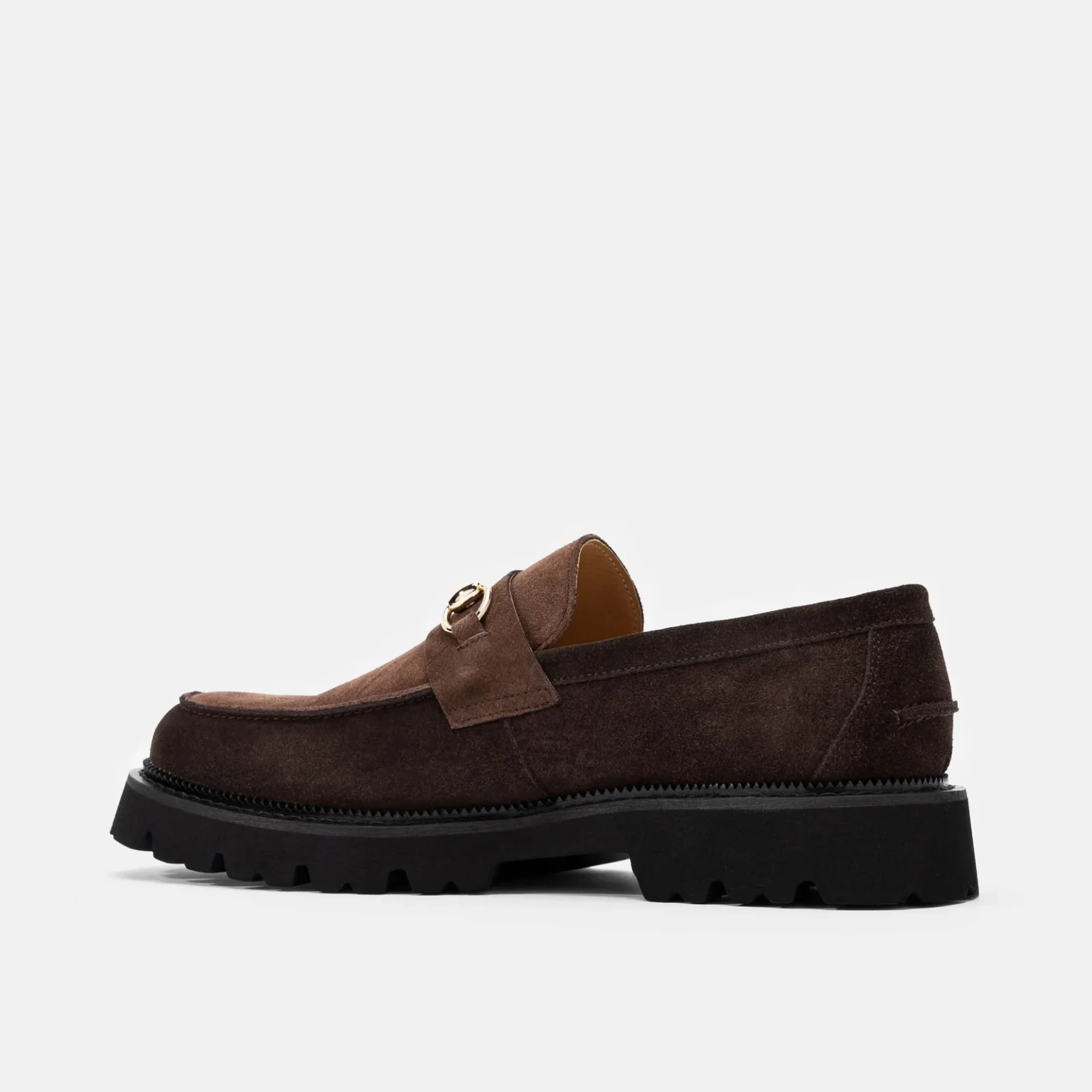 Customized Blake Triple Brown Suede Loafers - Image 5