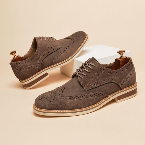 Suede Casual Leather Shoe - Image 4