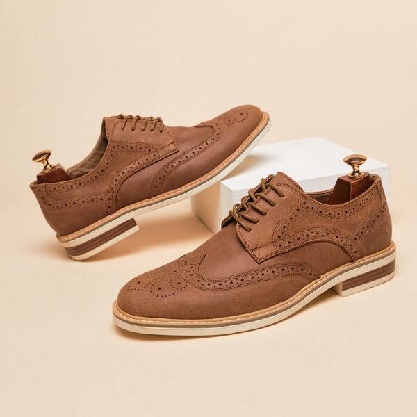 Suede Casual Leather Shoe - Image 5