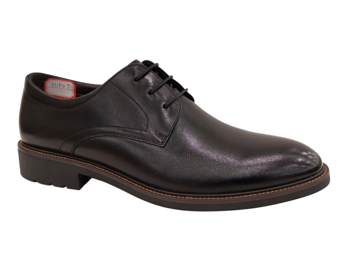 Lace Up Business Derby Leather Shoes