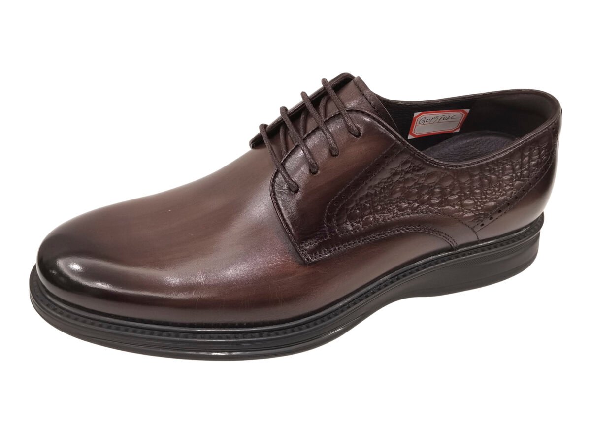 Flat Sole Workwear Leather Shoes - Image 2