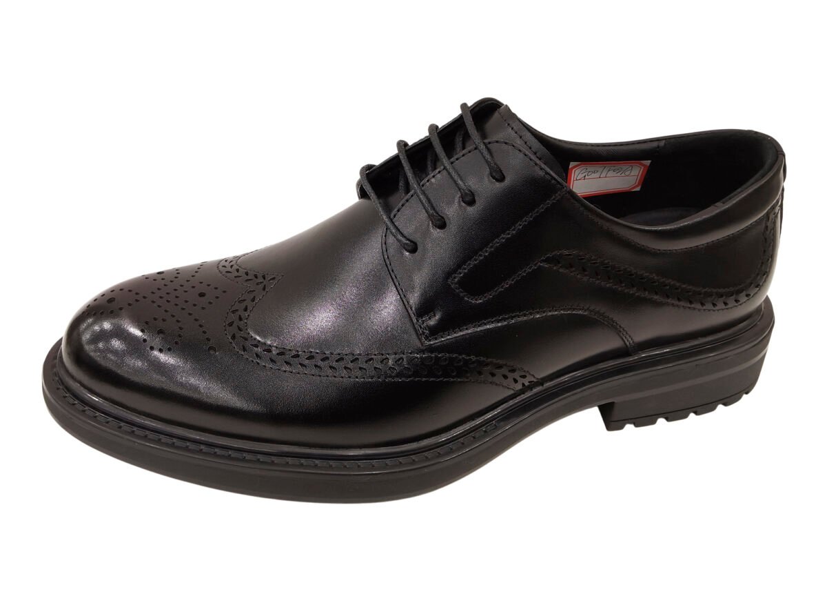 High Sole Business Formal Leather Shoes - Image 2