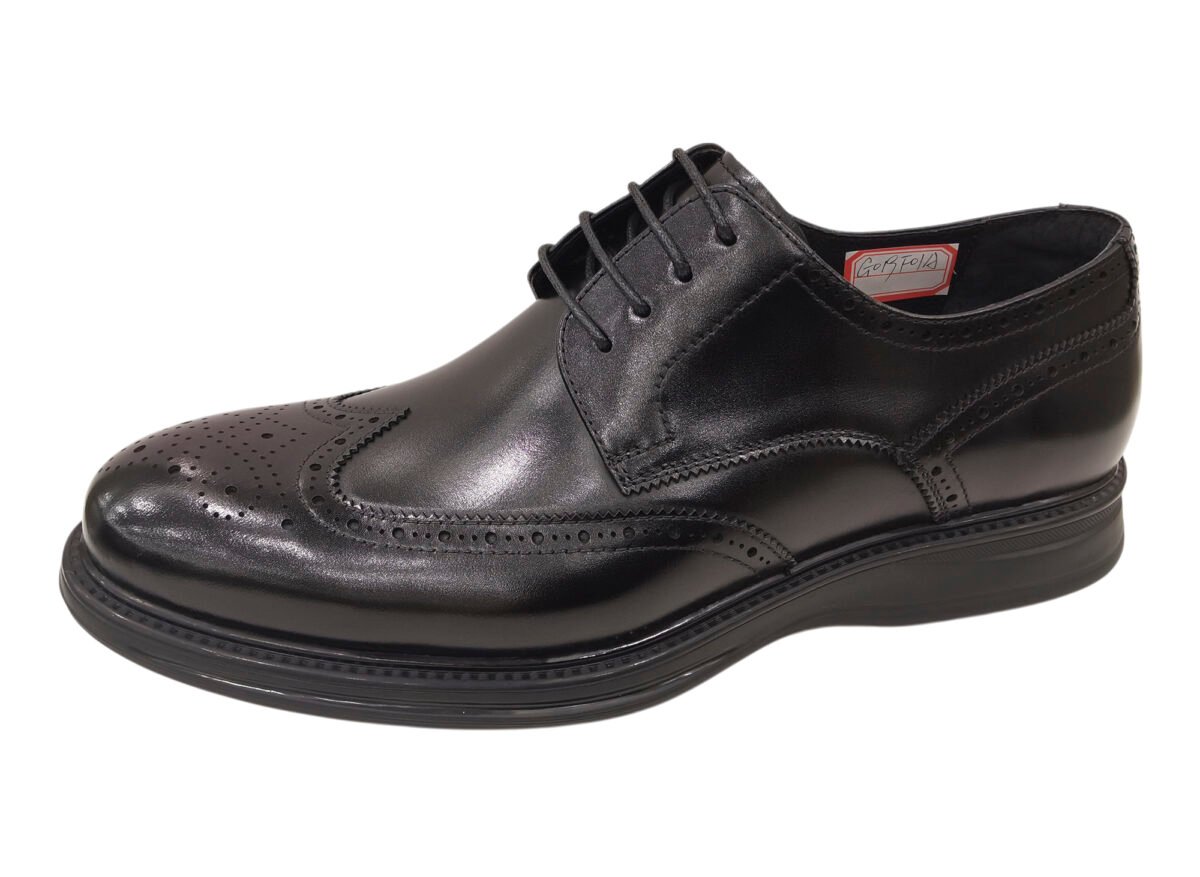 Flat Sole Workwear Leather Shoes - Image 4