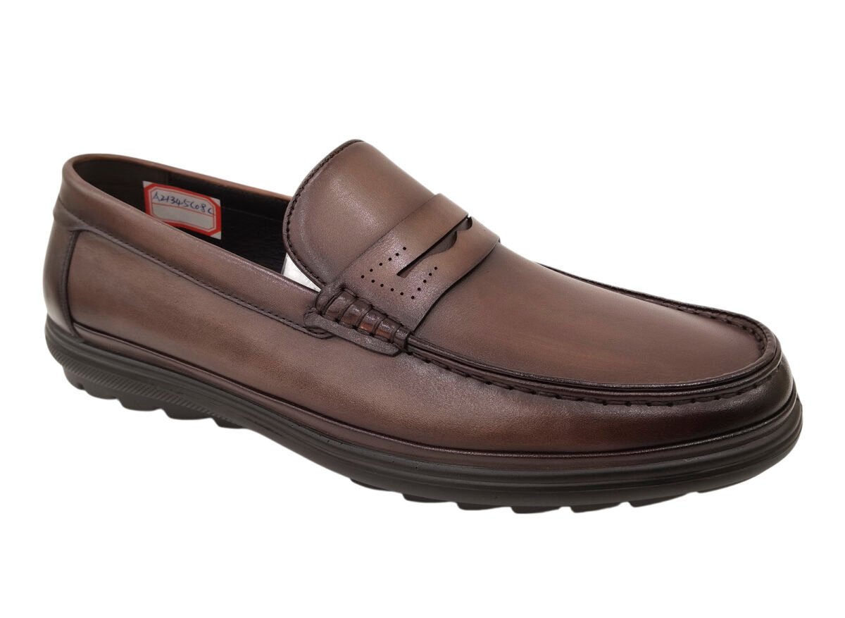 Daily Wear Leather Loafers - Image 4