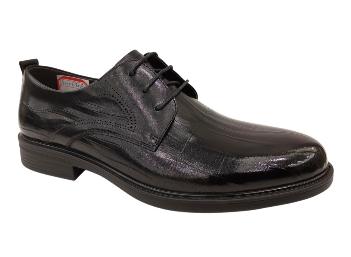 High Layered Sole Business Leather Shoes - Image 7