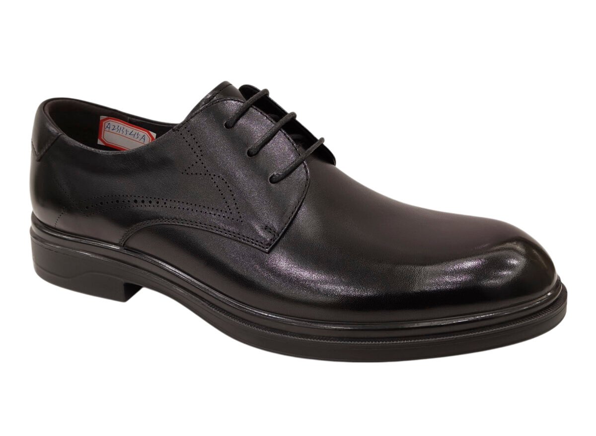 High Layered Sole Business Leather Shoes - Image 11