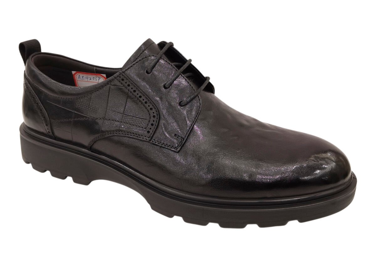 Business Workwear Leather Shoe _ Thick Sole - Image 3