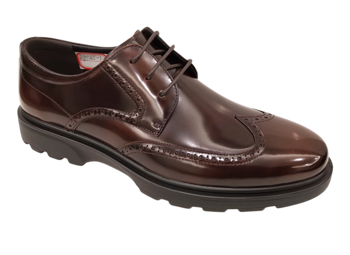 Thick Sole Business Casul Leather Shoe - Image 5