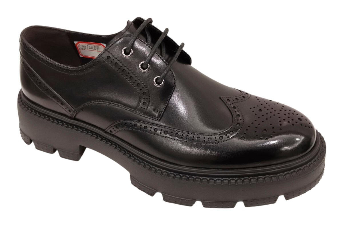 Thick Sole Dress Leather Shoe - Image 2