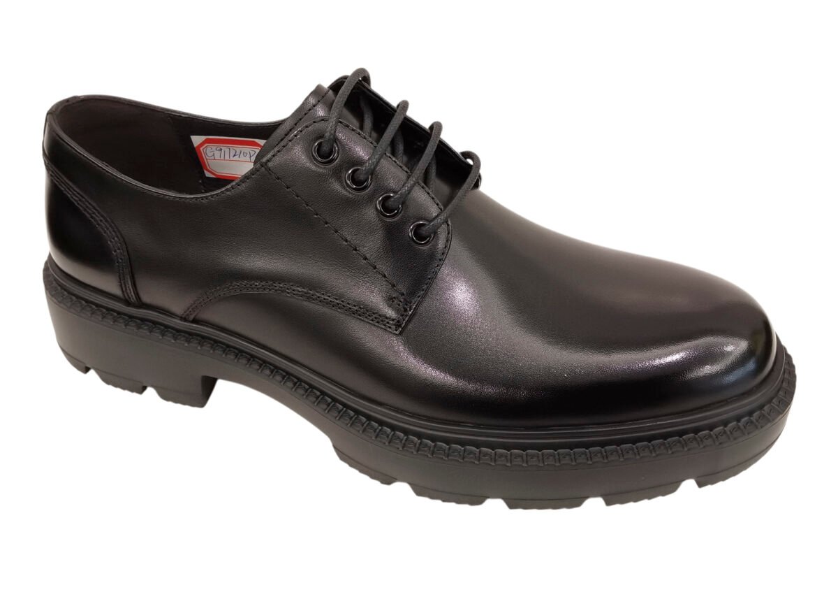 Thick Sole Work Leather Shoe - Image 2