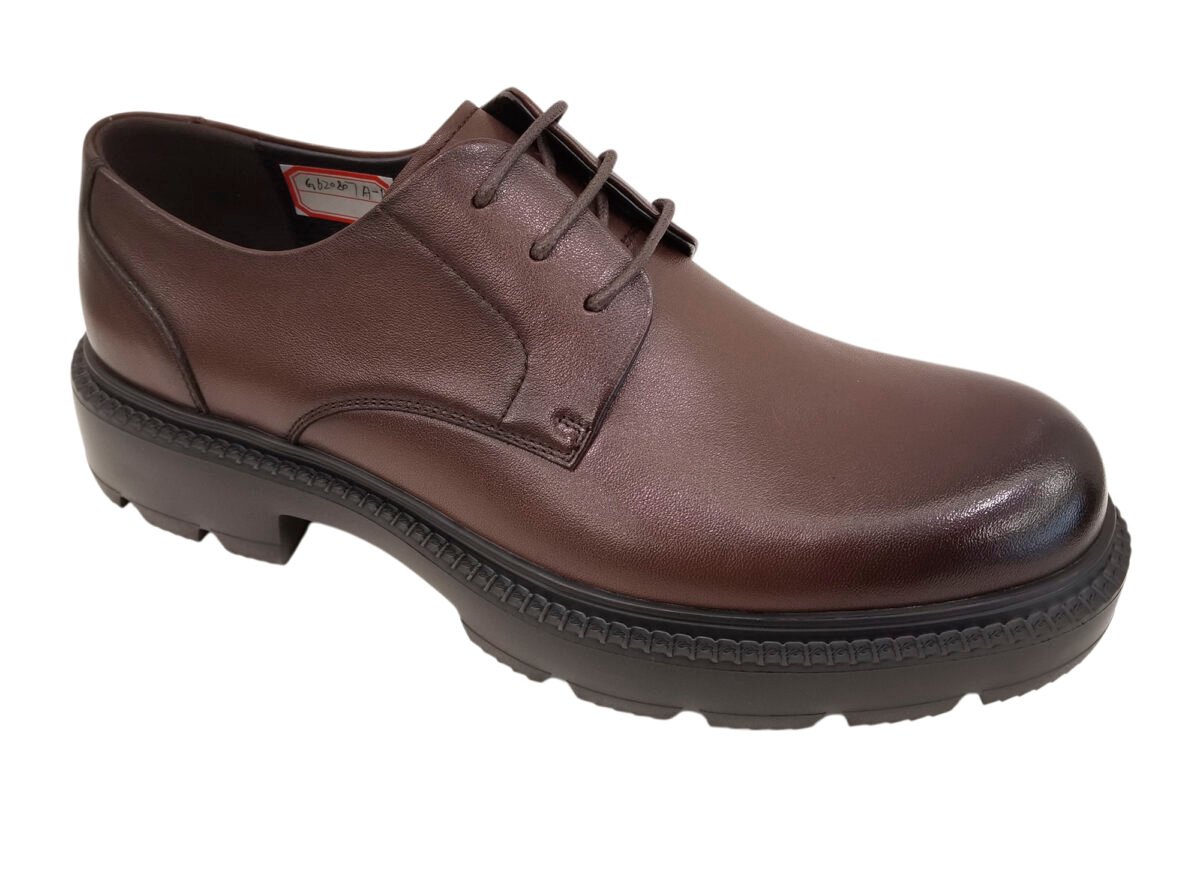 Thick Sole Work Leather Shoe - Image 8