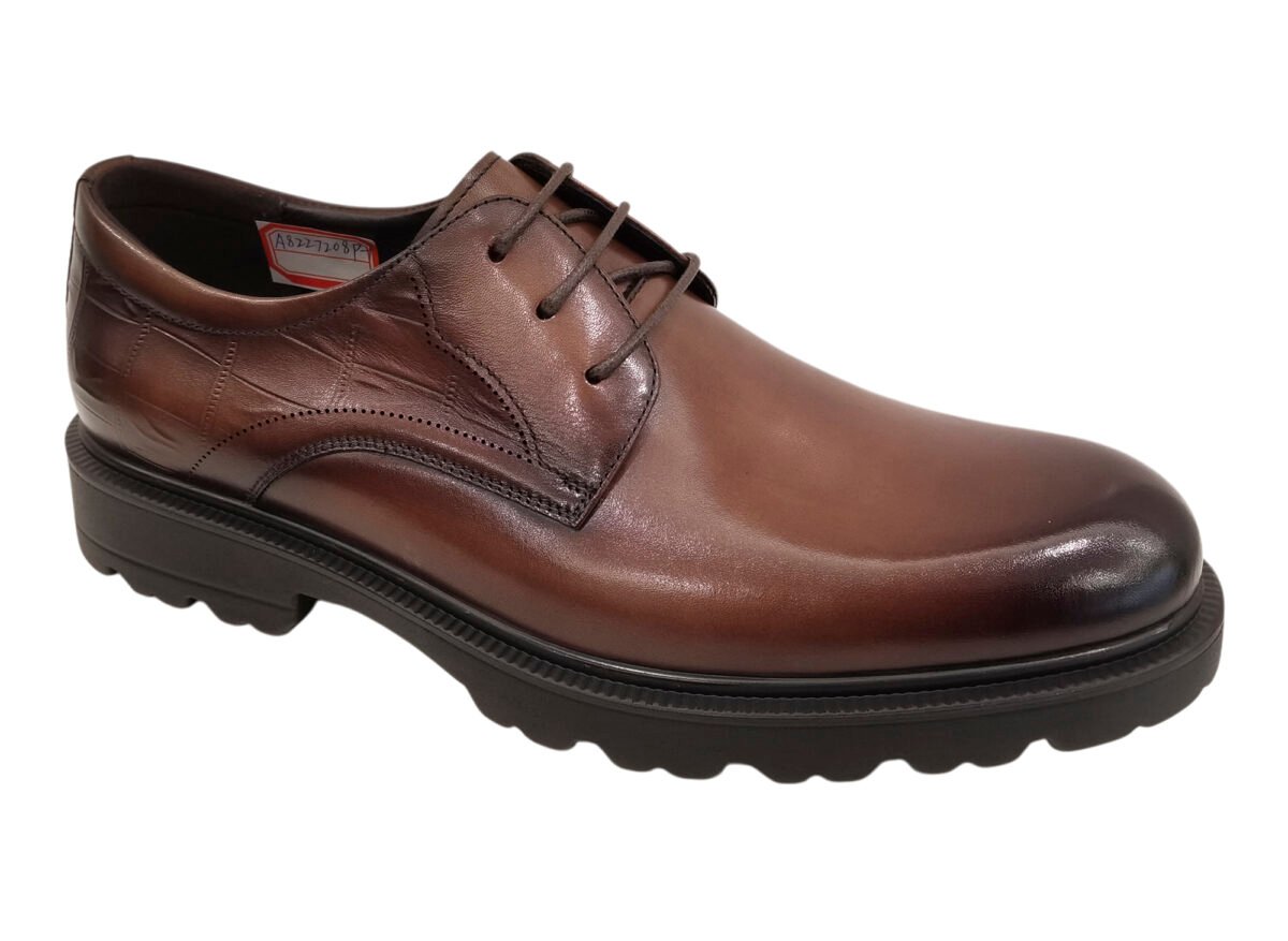 Thick Sole Dress Leather Shoe