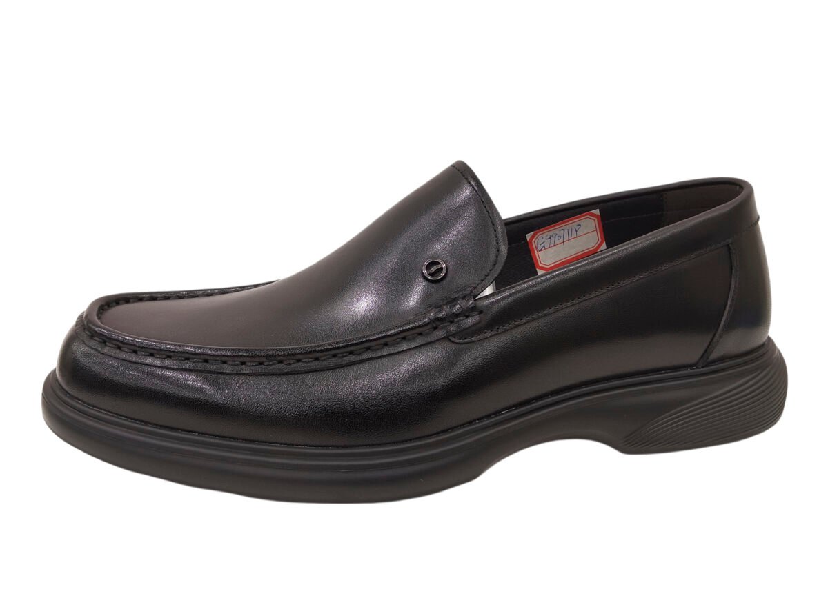 Comfortable Thick Sole Leather Loafers - Image 2