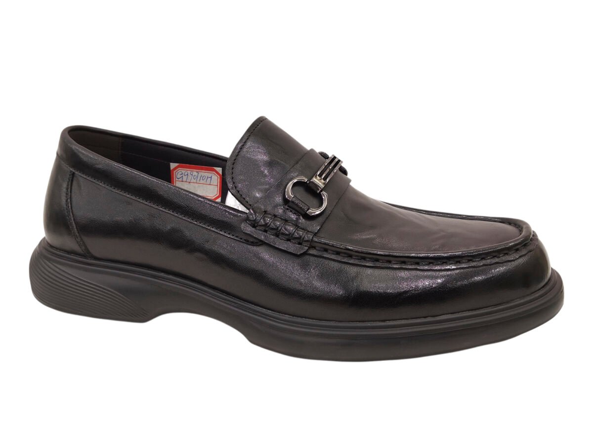 Comfortable Thick Sole Leather Loafers