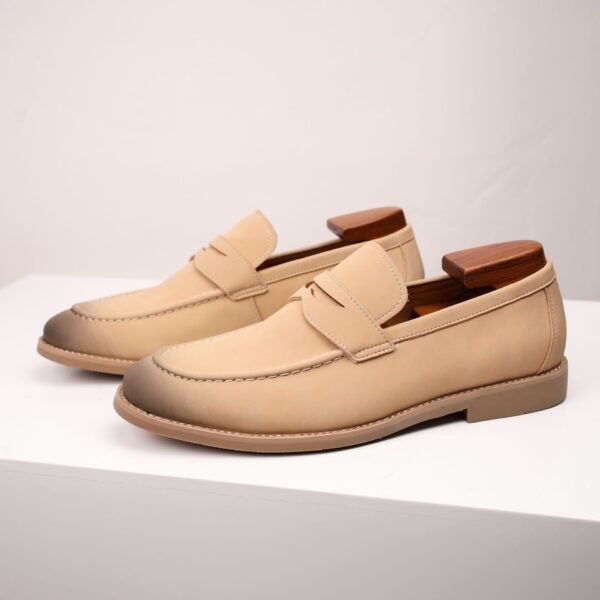 Suede Leather Loafers - Image 2