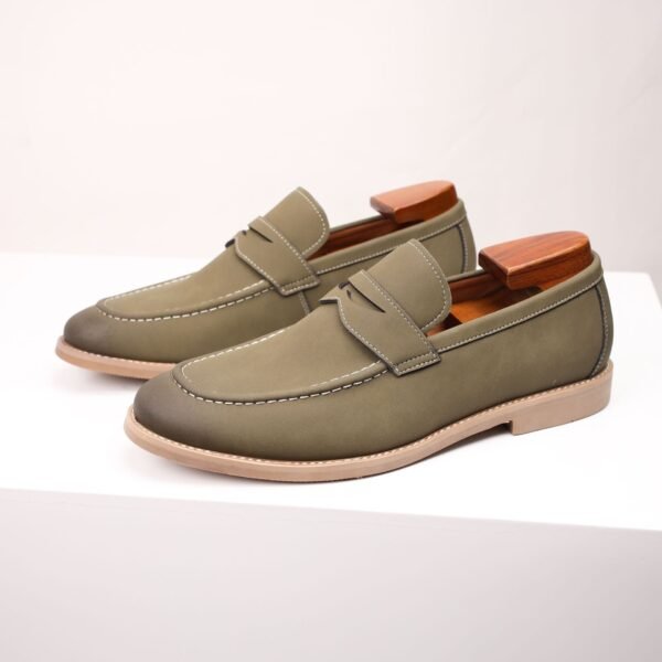 Suede Leather Loafers - Image 6