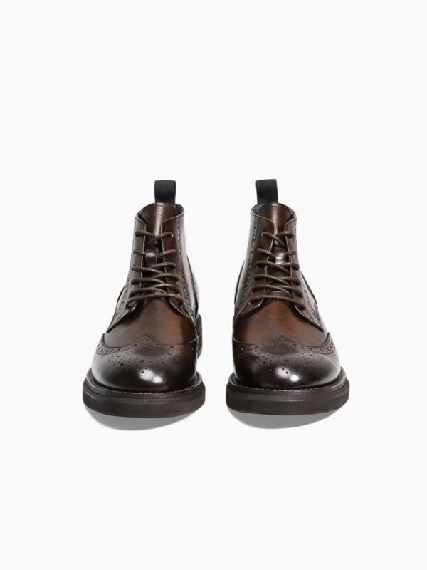 British Style Casual Leather Boots - Image 4