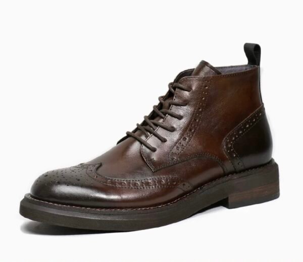 British Style Casual Leather Boots